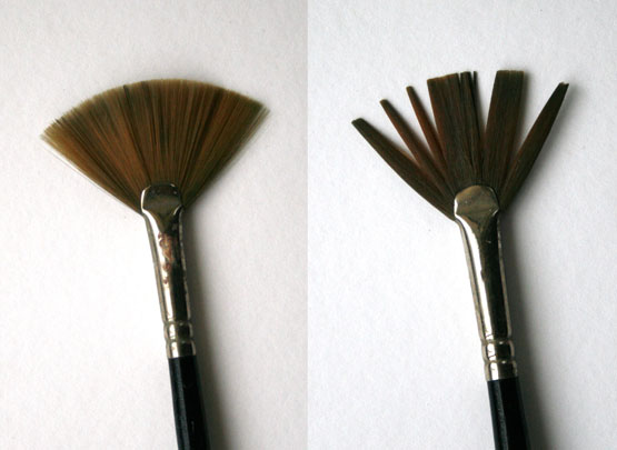 Are You Making the Most of Your Fan Brush? | Art Blog